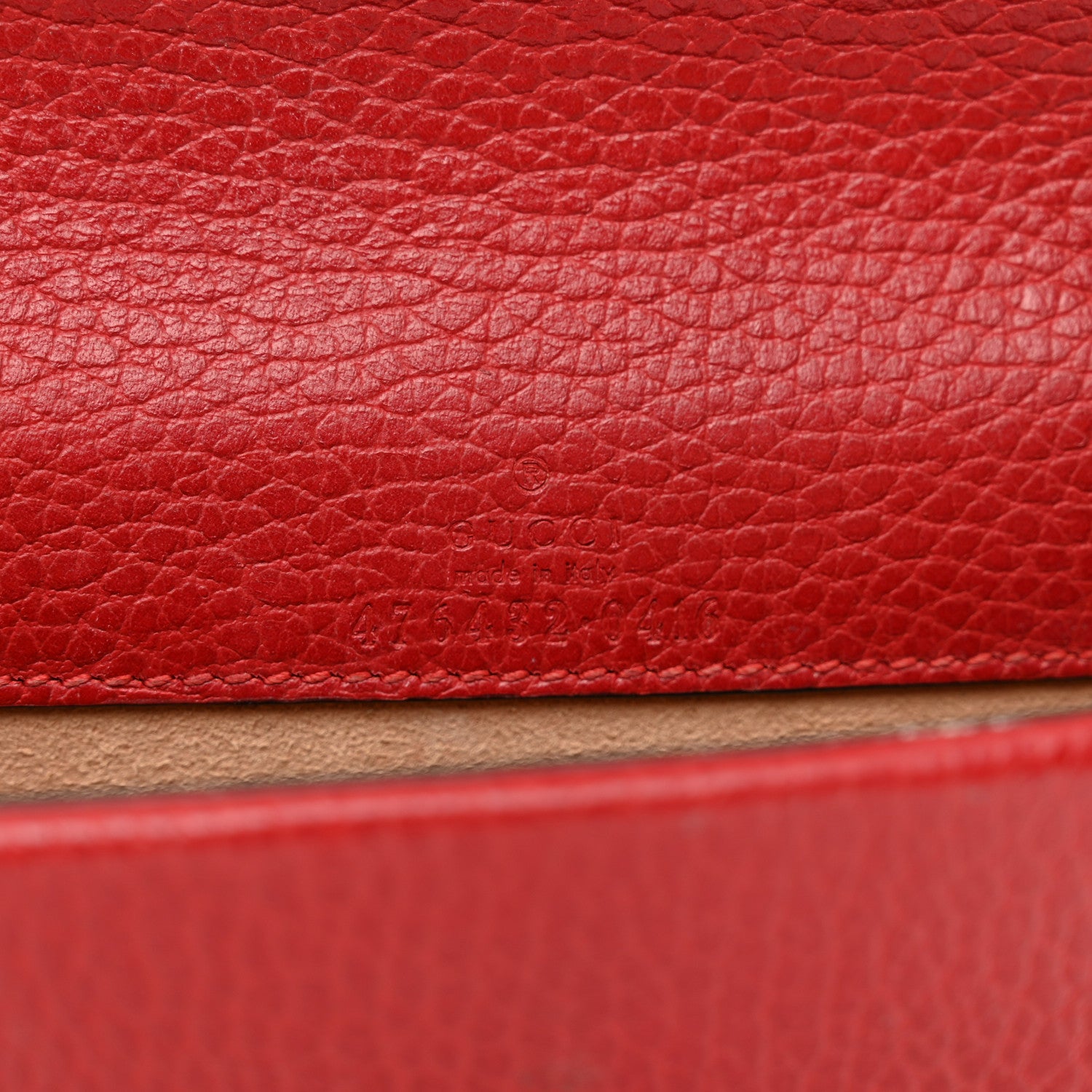 Gucci Calfskin Super Mini Dionysus Shoulder Bag Hibiscus Red 7 of 13
