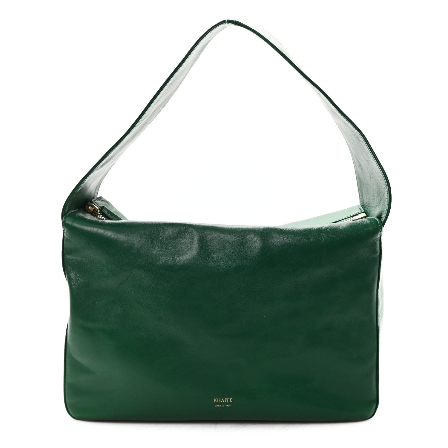 Khaite Calfskin Elena Forest Green 1 of 10