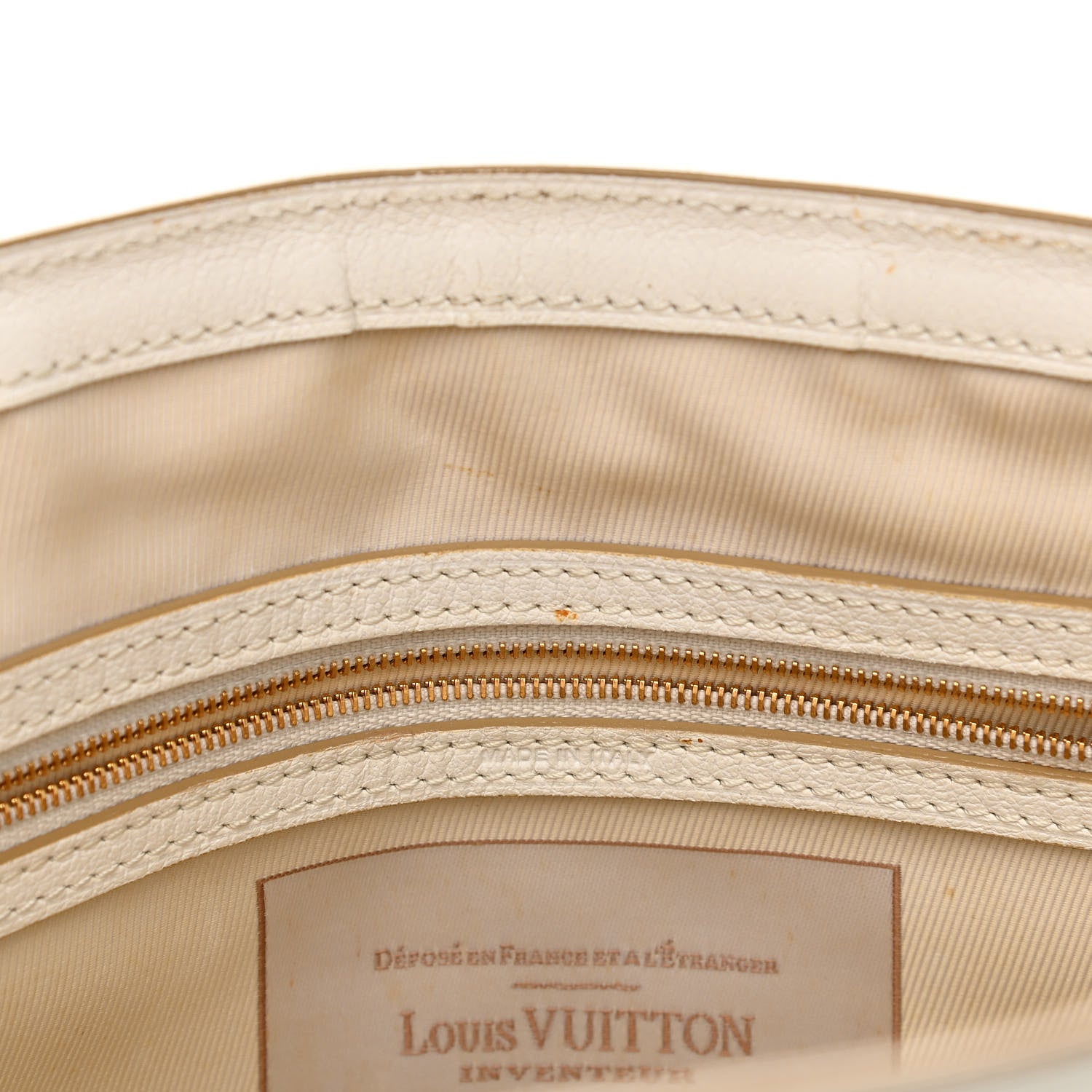 Louis Vuitton Monogram Sabbia Cabas MM White 11 of 11