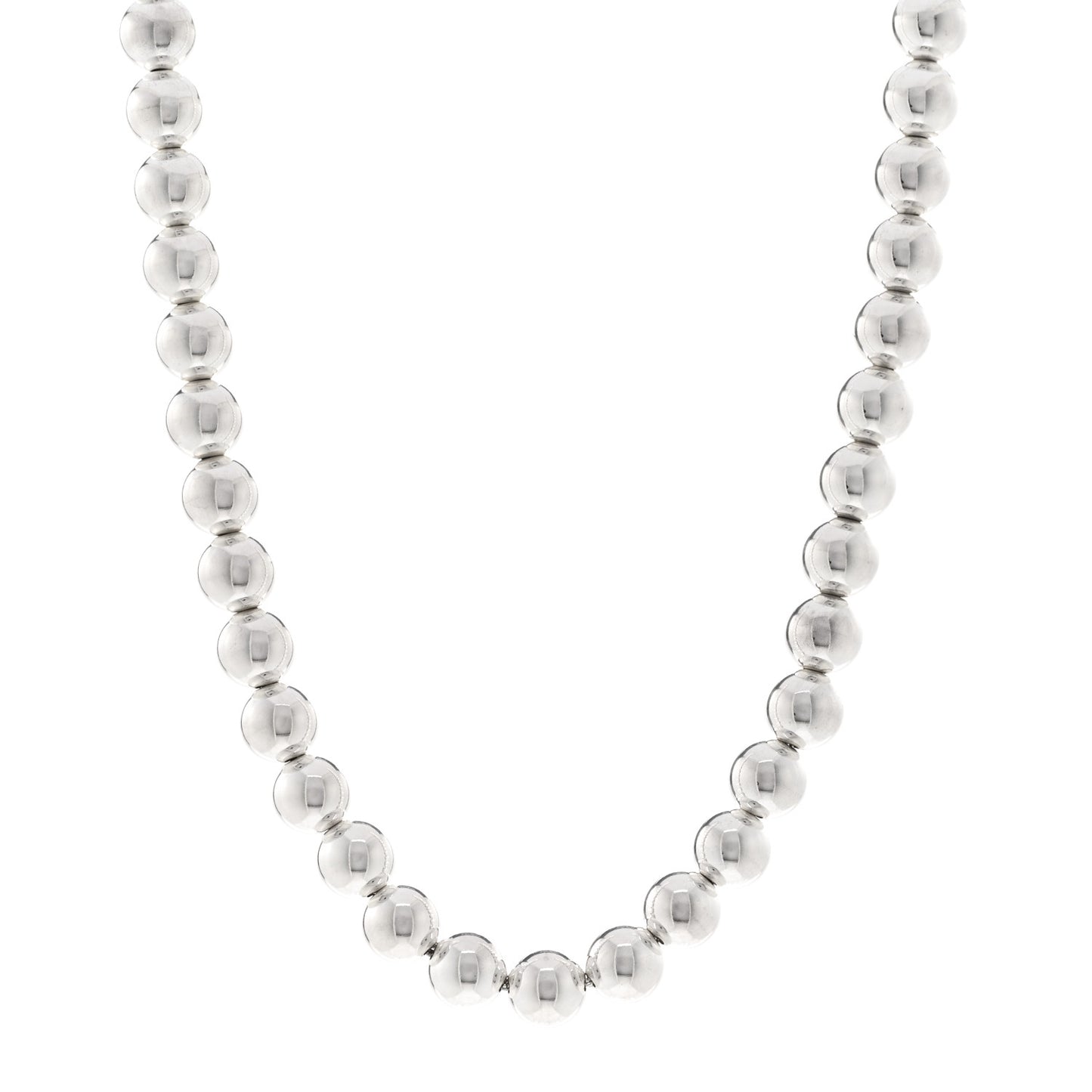 Sterling Silver 10mm Hardwear Ball Necklace