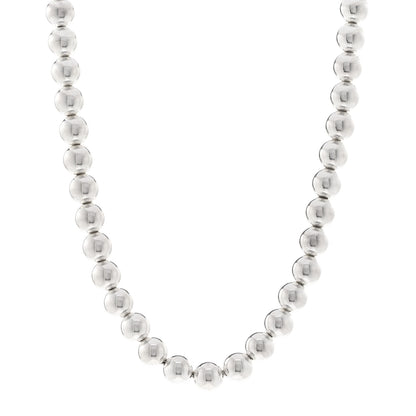 Tiffany Sterling Silver 10mm Hardwear Ball Necklace 1 of 5