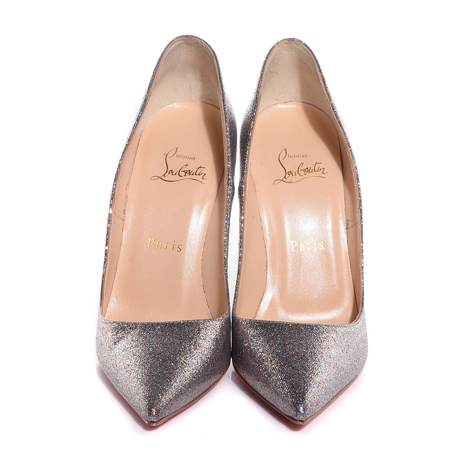 Christian Louboutin Glitter So Kate 120 Pumps Grenadine 37.5 2 of 7