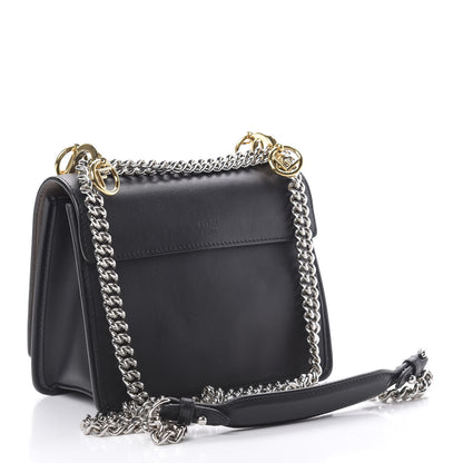 Fendi Vitello Century Opaco F is Fendi Small Kan I Shoulder Bag Black 3 of 10