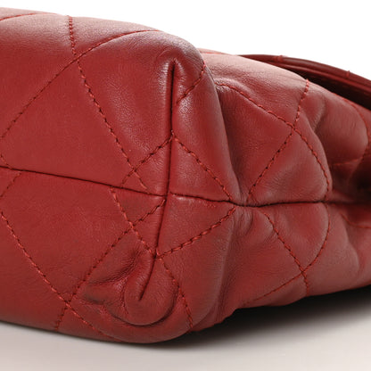 Chanel Calfskin Quilted In The Business Flap Bag Red 10 of 10