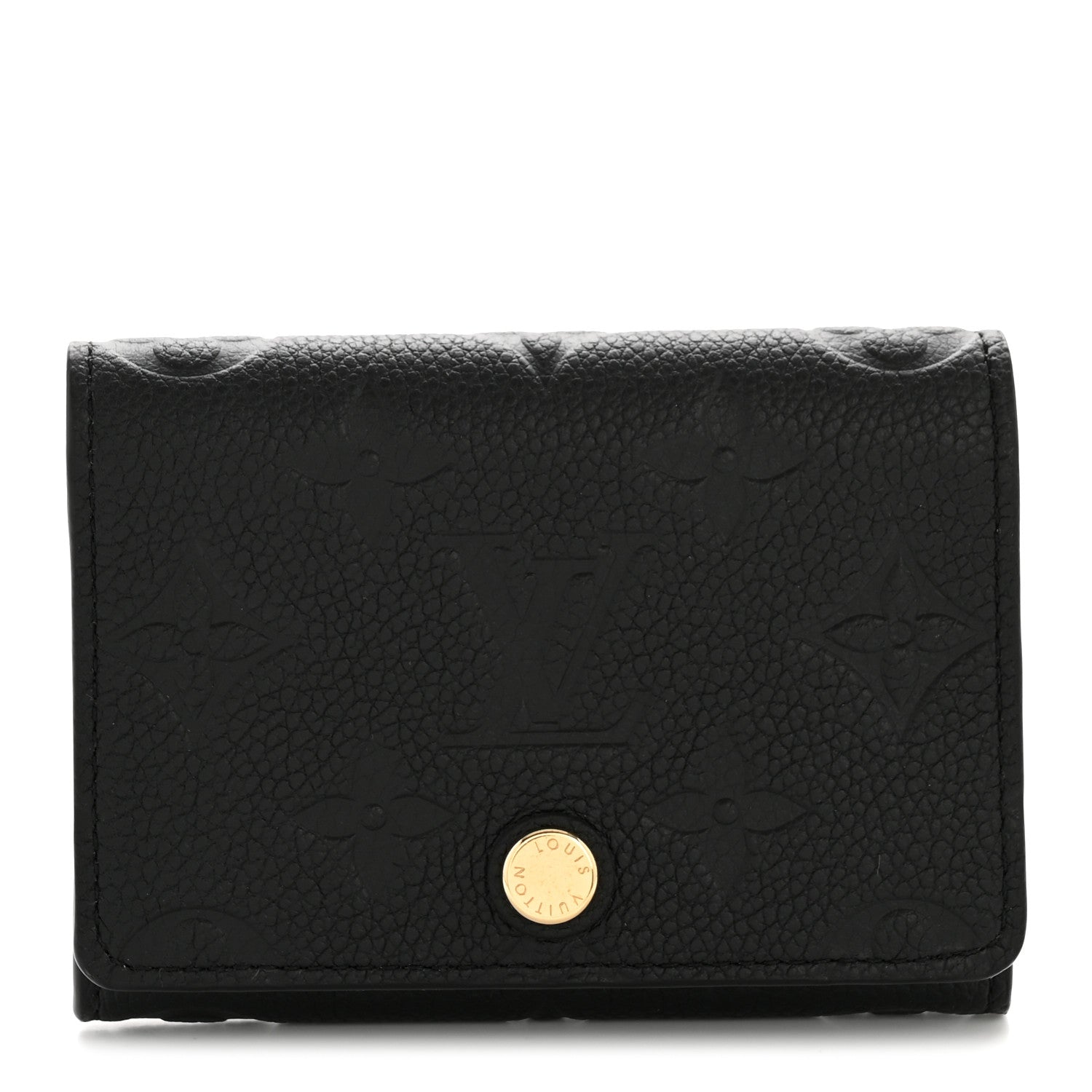 Louis Vuitton Empreinte Business Card Holder Black 1 of 8
