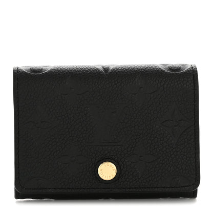 Louis Vuitton Empreinte Business Card Holder Black 1 of 8