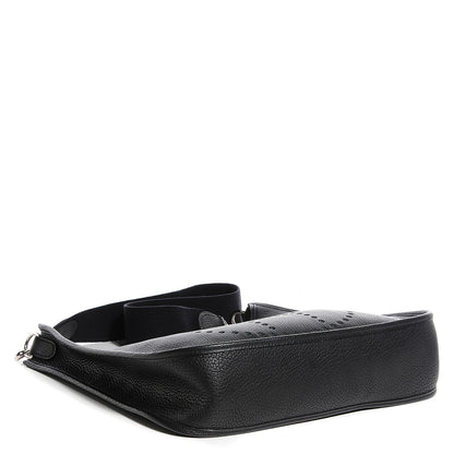 Hermes Taurillon Clemence Evelyne GM Black 6 of 11