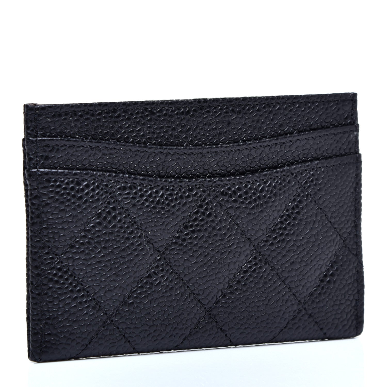 Chanel Caviar Quilted Card Holder Black 3 of 9