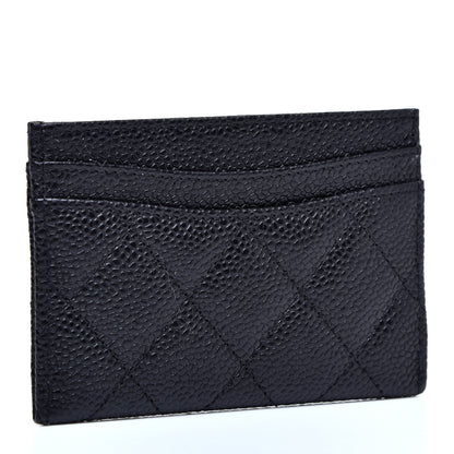 Chanel Caviar Quilted Card Holder Black 3 of 9