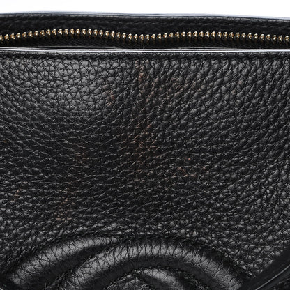 Gucci Pebbled Calfskin Small Soho Top Handle Bag Black 9 of 9