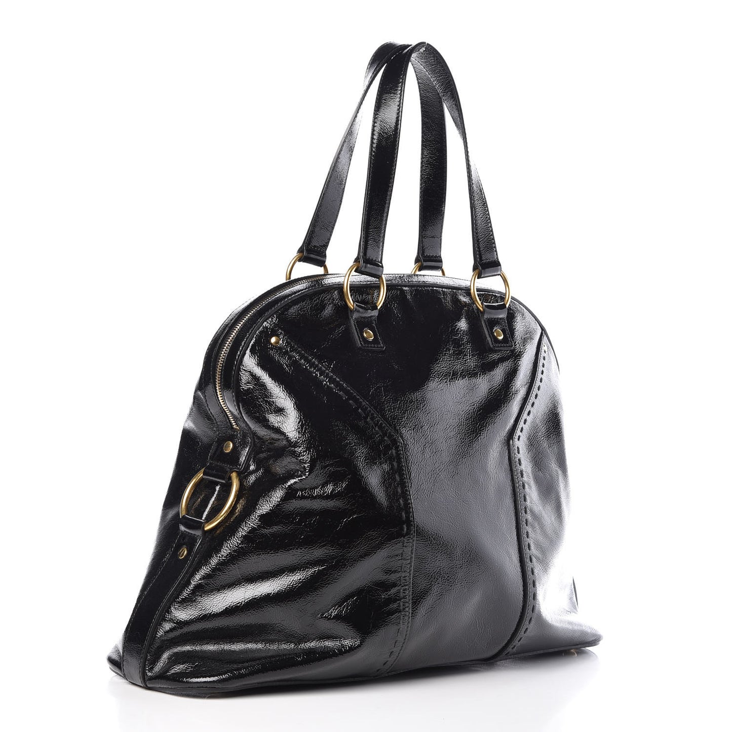 Patent Oversized Muse Black