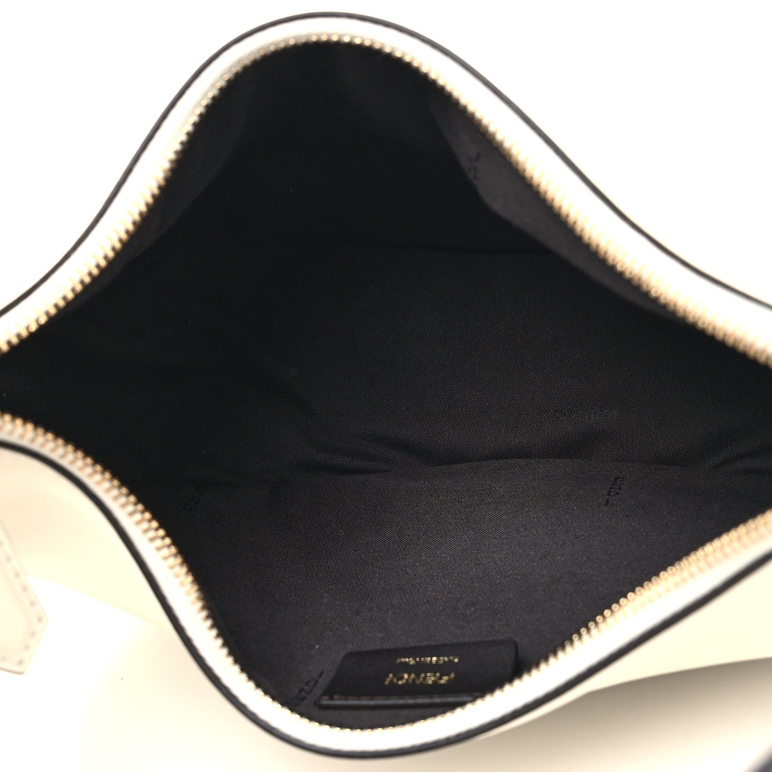 Fendi Vitello Grace Matte Small Fendigraphy Hobo Bag White Ice 5 of 11