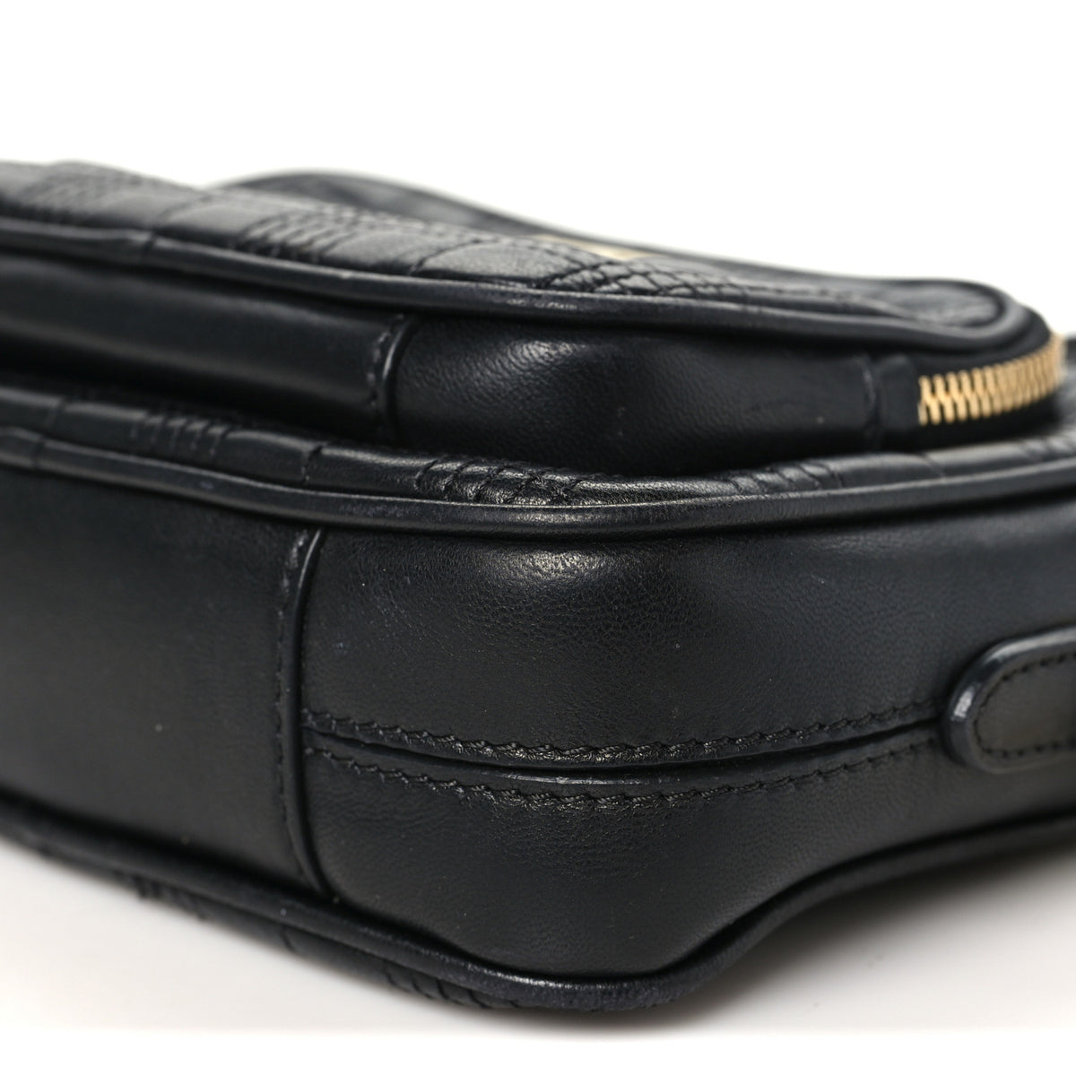Burberry Calfskin Quilted Mini Lola Camera Bag Black 9 of 9