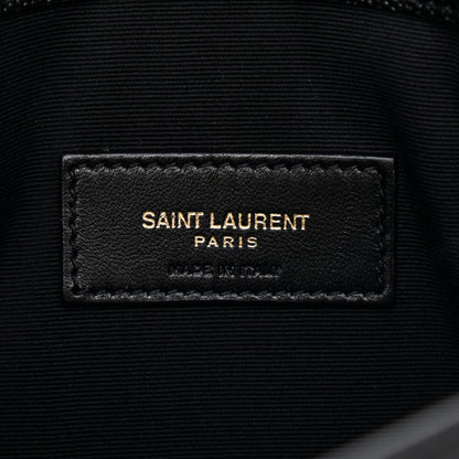 Saint Laurent Grain De Poudre Uptown Pouch Black 6 of 7