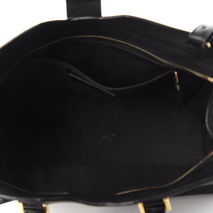 Saint Laurent Sheepskin Small Cabas ChYc Black 5 of 11