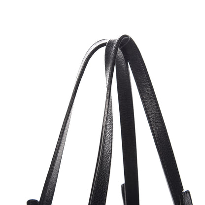 Chanel Glazed Calfskin Large On The Road Tote Black 8 of 10