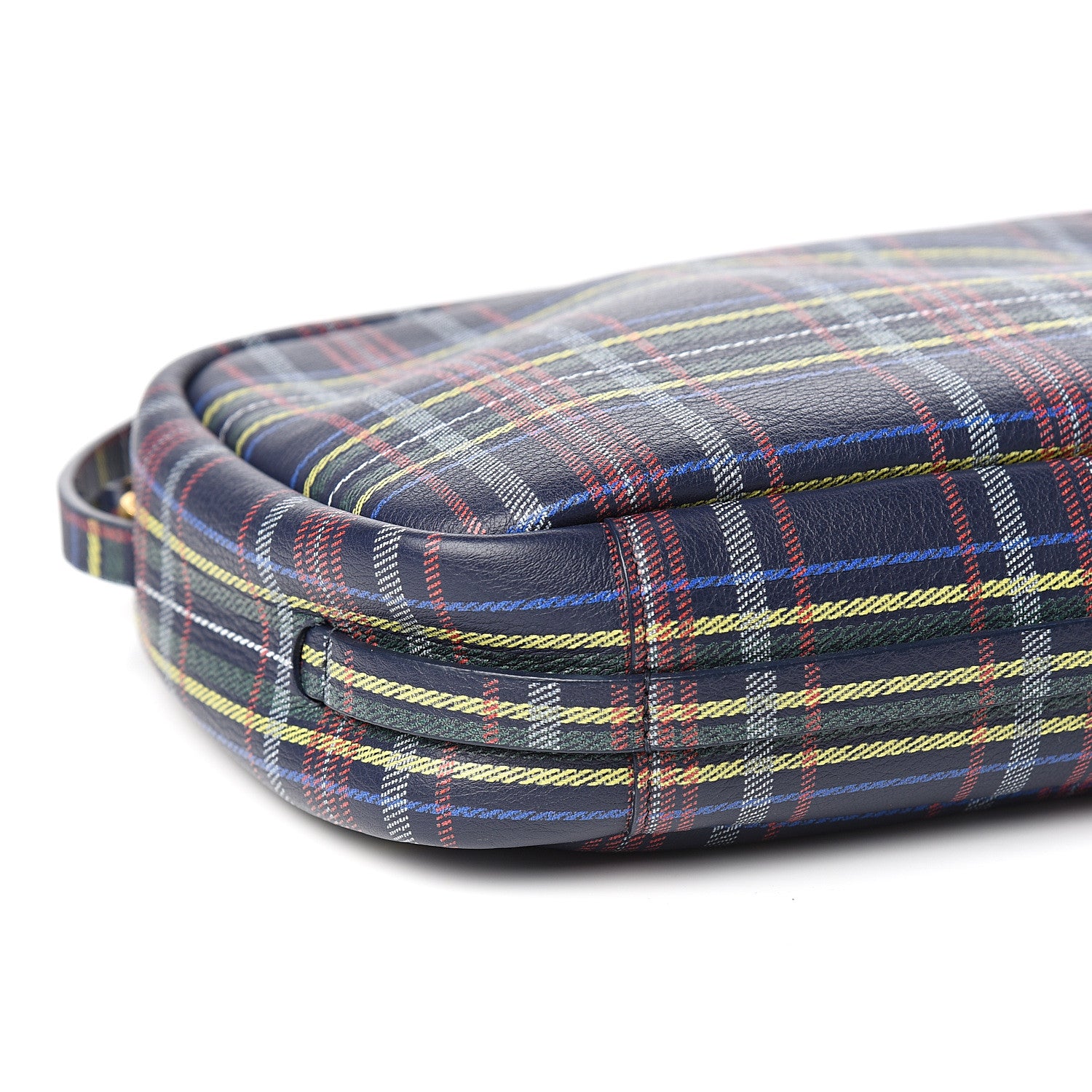 Balenciaga Calfskin Plaid Everyday S Camera Bag Multicolor 7 of 9