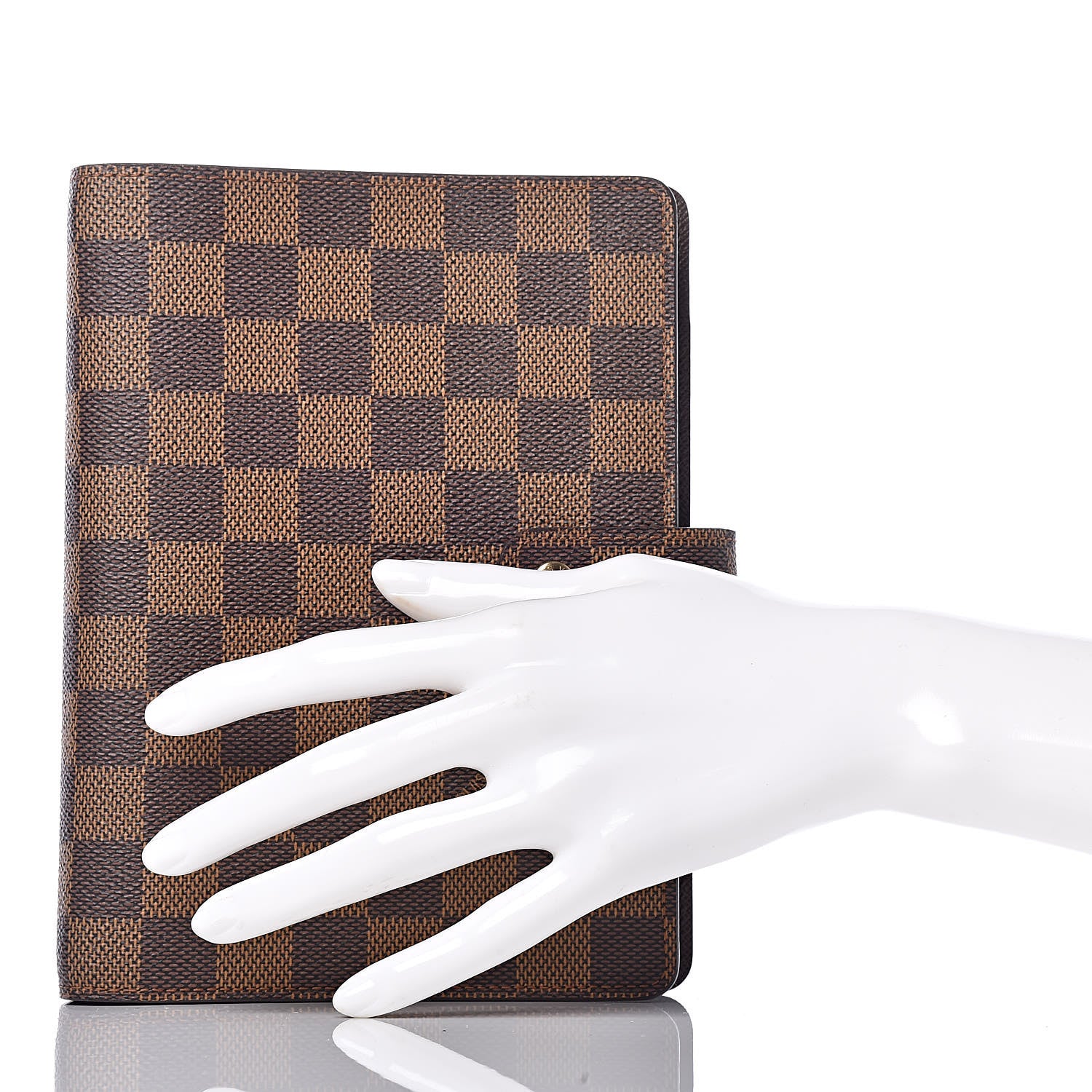 Louis Vuitton Damier Ebene Medium Ring Agenda Cover 2 of 7