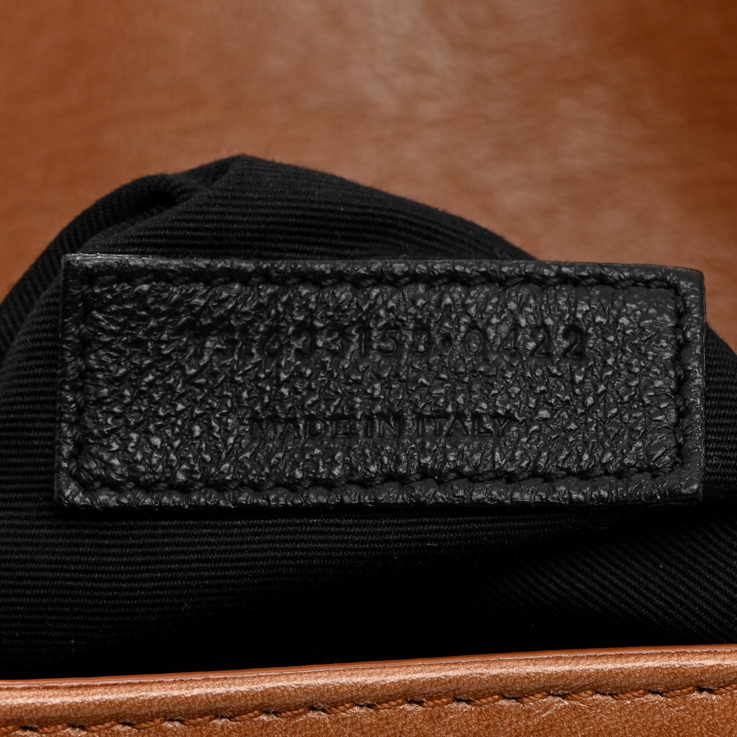 Saint Laurent Crinkled Calfskin Matelasse Monogram Medium Niki Chain Satchel Caramel 7 of 10