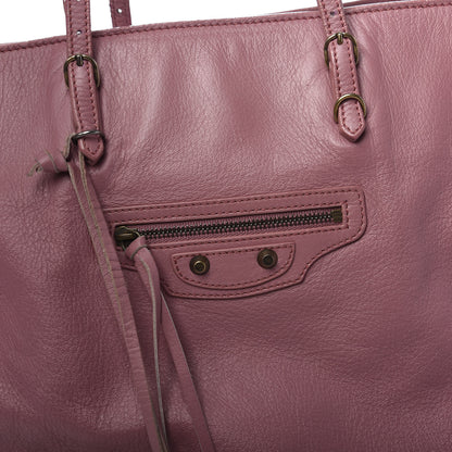 Balenciaga Calfskin Papier Ledger Tote Pink 10 of 10