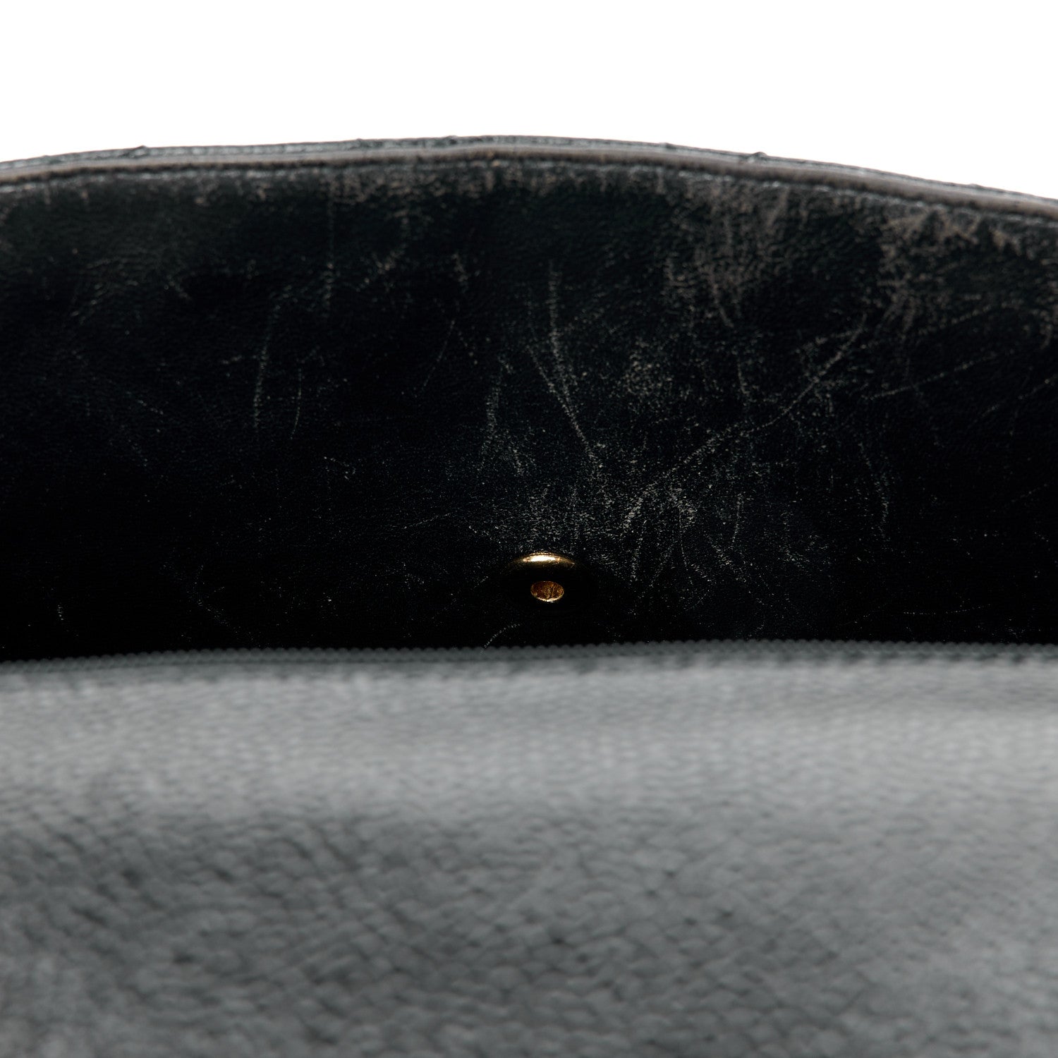 Chanel Caviar Quilted Jumbo Kelly Flap Black 12 of 13
