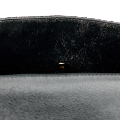 Chanel Caviar Quilted Jumbo Kelly Flap Black 12 of 13