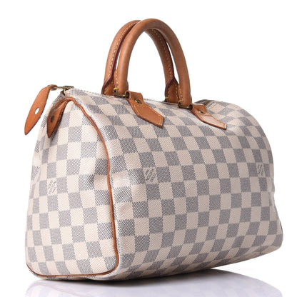Louis Vuitton Damier Azur Speedy 25 3 of 9