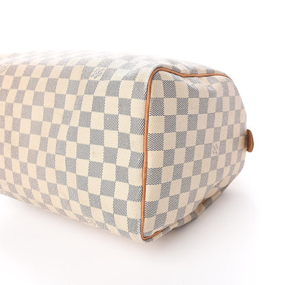 Louis Vuitton Damier Azur Speedy 30 13 of 22