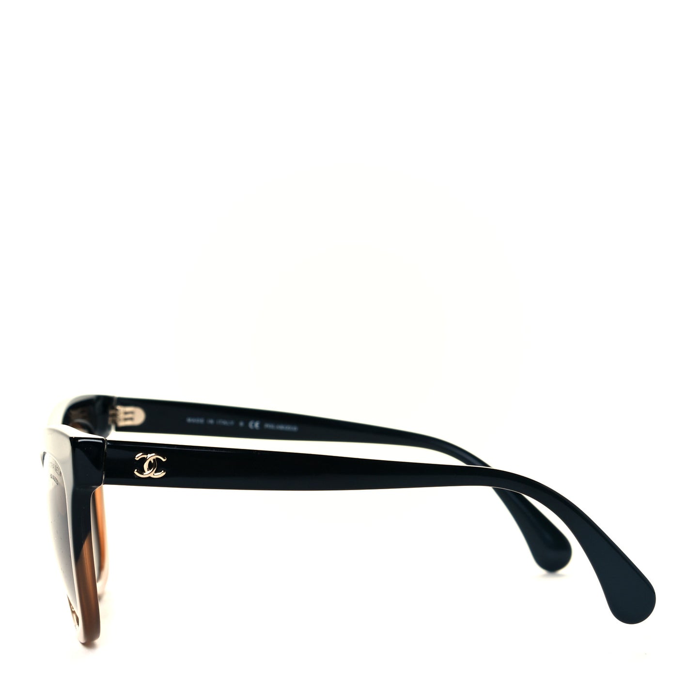 Acetate CC Cat Eye Summer Sunglasses 5350 Black Beige