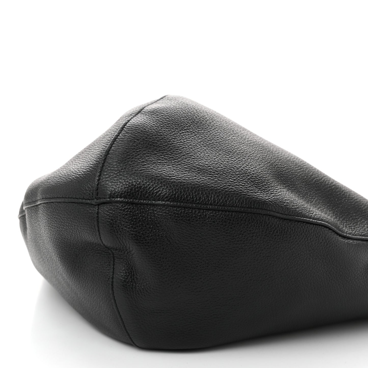 Calfskin Soft M Hobo Black