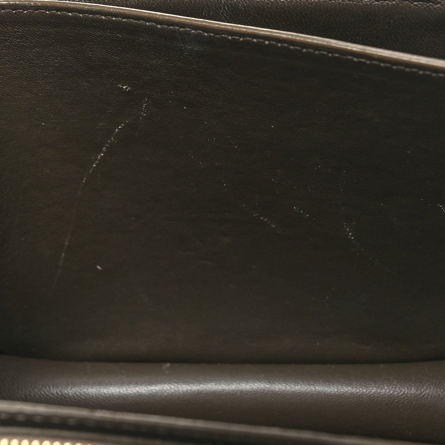 Liege Calfskin Medium Classic Box Flap Bag Souris