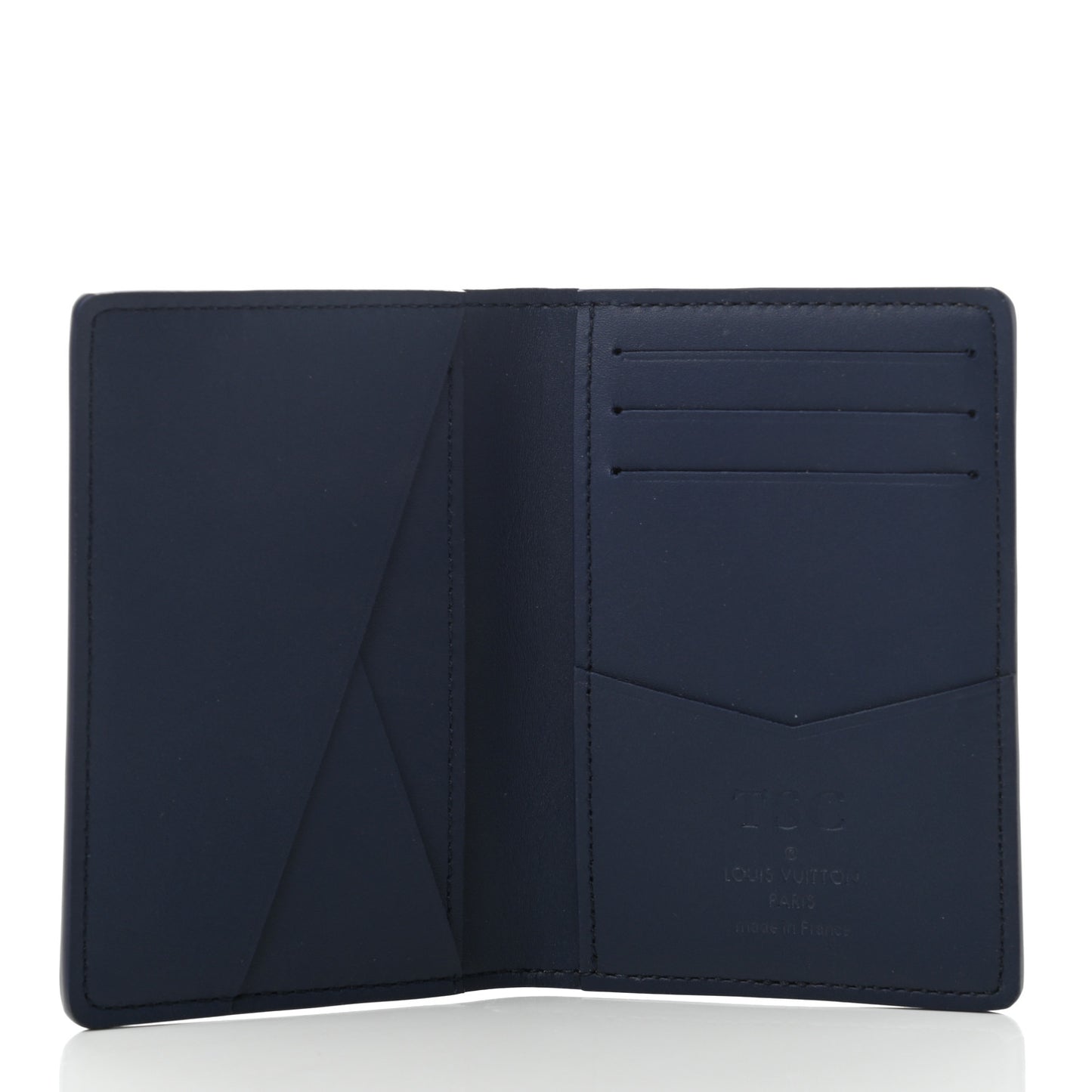 Monogram Ink Watercolor Pocket Organizer