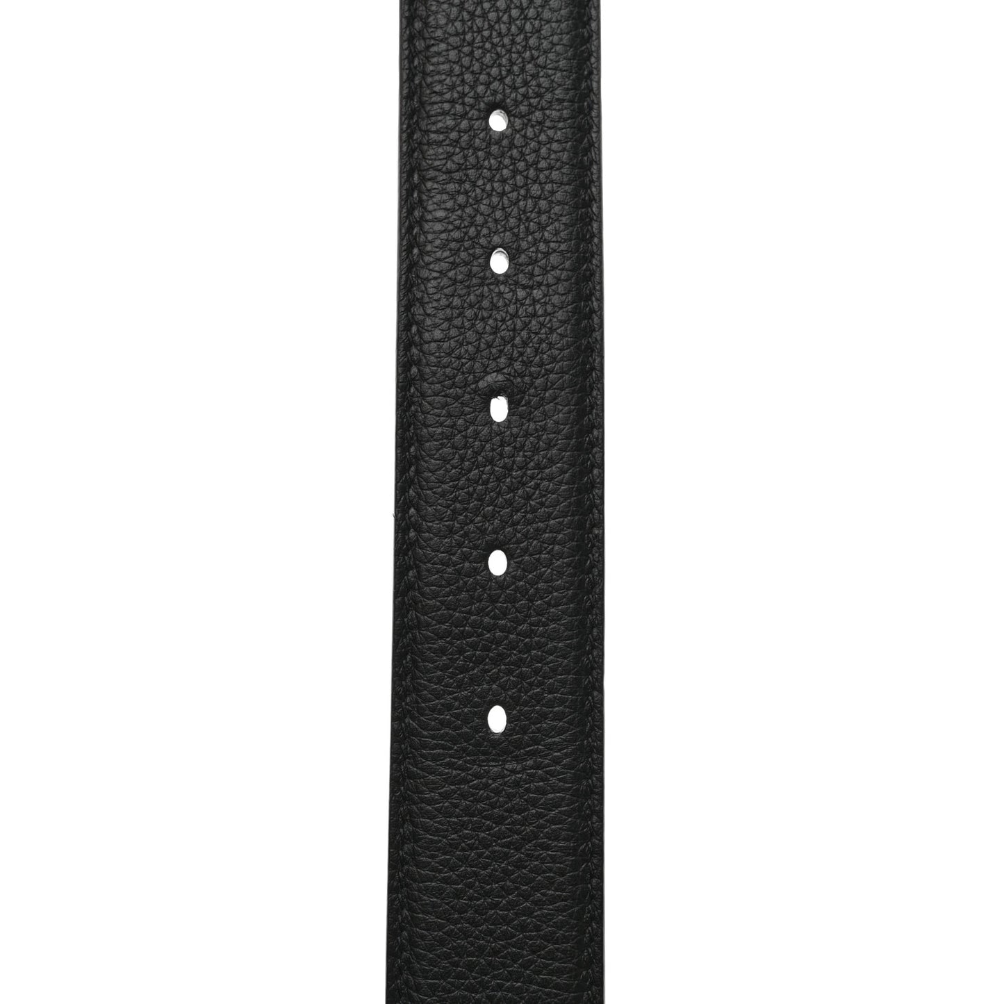 Grained Calfskin 35mm Montaigne Belt 90 Black
