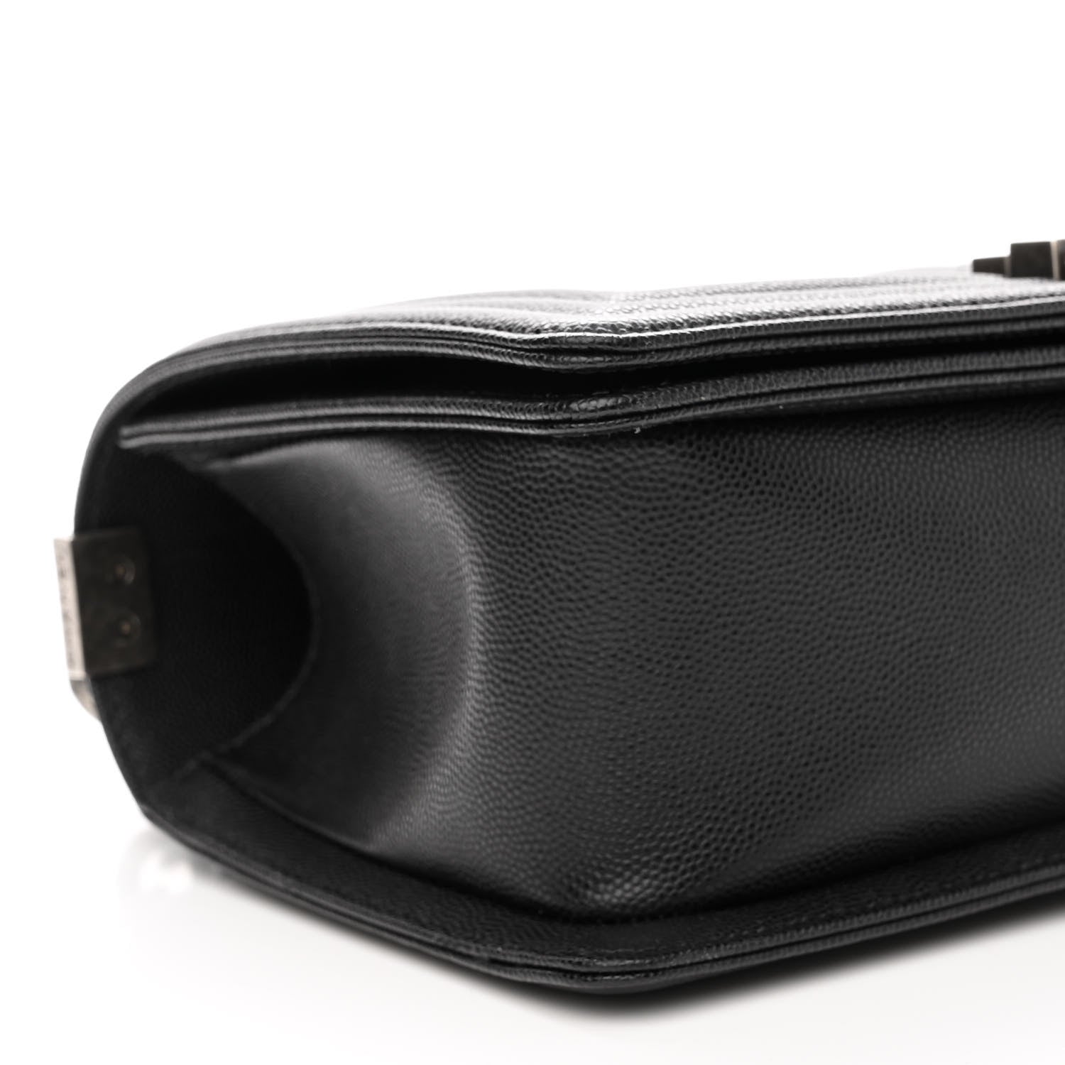 Chanel Caviar Quilted Medium Boy Flap Black 9 of 10