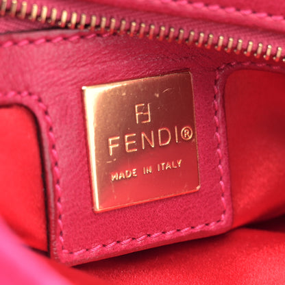 Fendi Suede Shoulder Bag Fuchsia 7 of 12