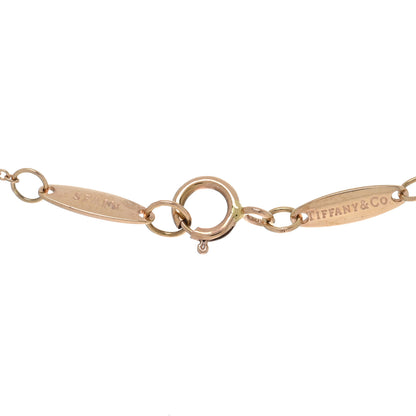 Tiffany 18K Rose Gold 6.5mm Elsa Peretti Bean Pendant Necklace 4 of 4