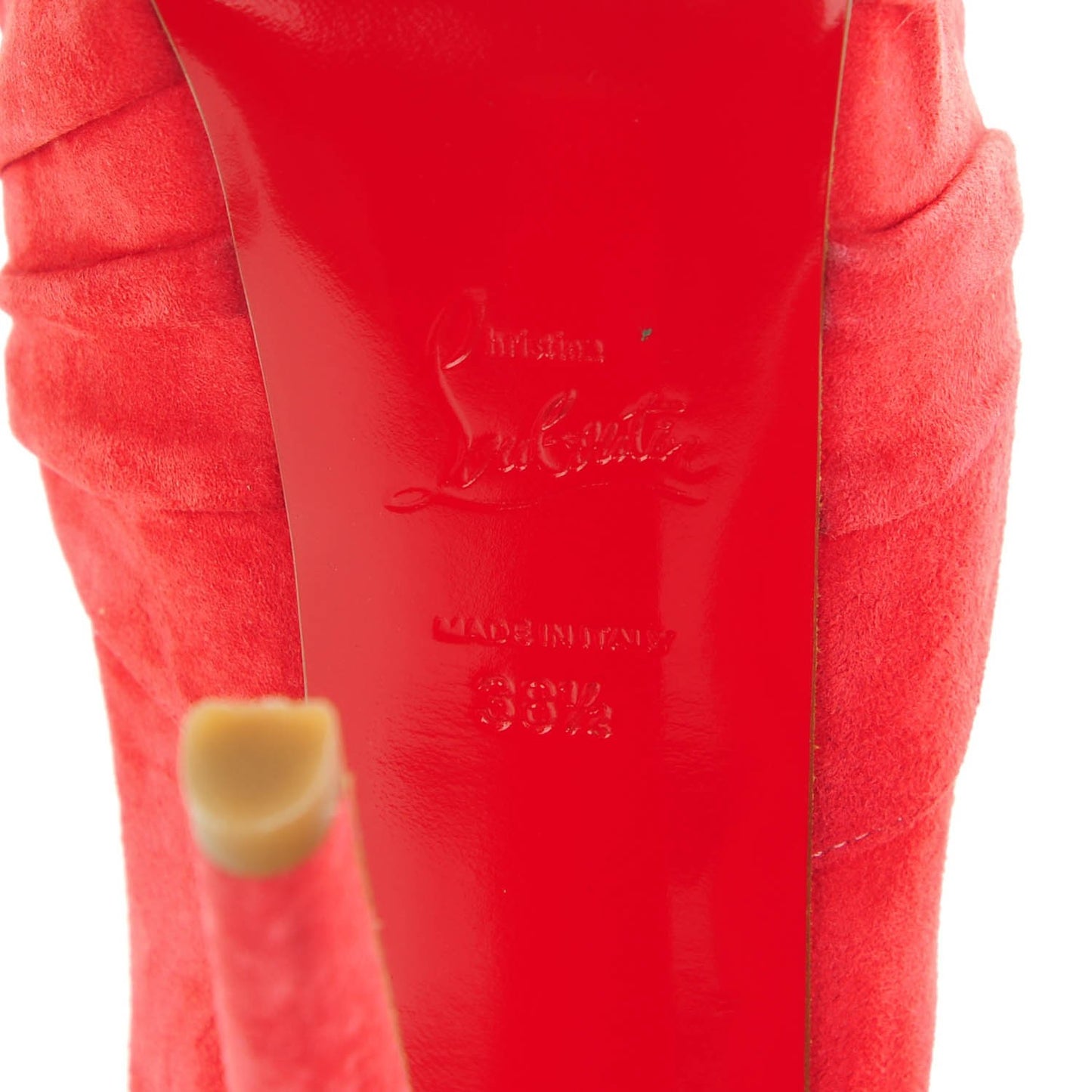 Veau Velours Miss Benin 160 Pumps 38.5 Rose Paris