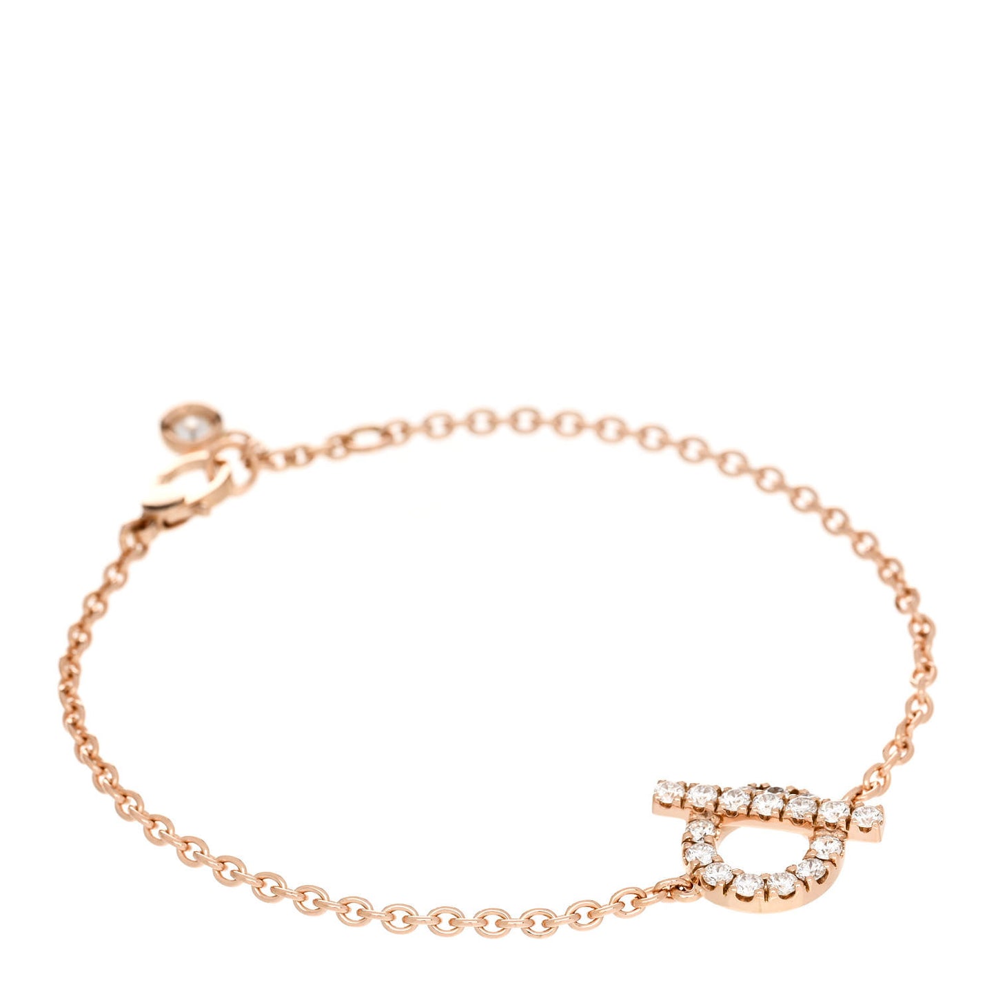 18K Rose Gold Diamond Finesse Bracelet SH