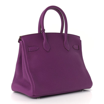 Hermes Togo Birkin 30 Anemone 2 of 8