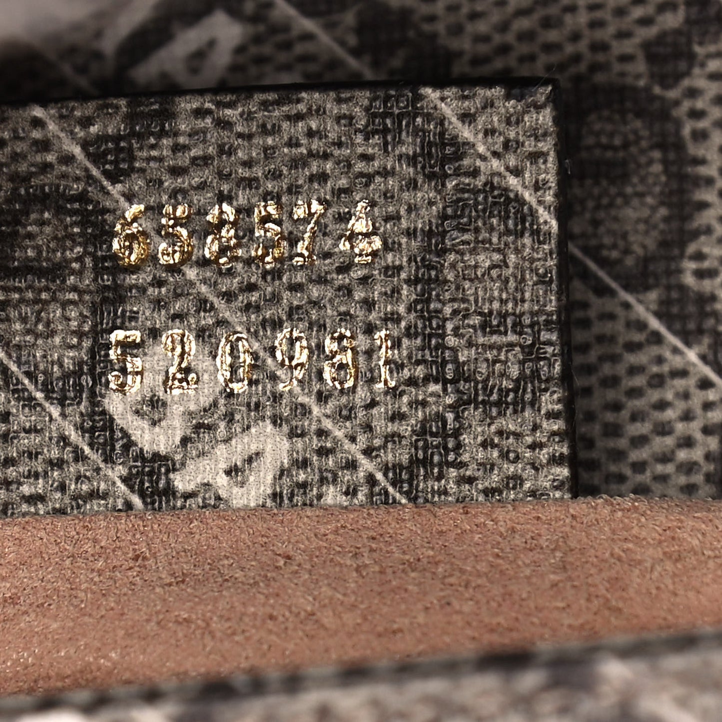 X BALENCIAGA GG Supreme Monogram Web Logo Print Mini Horsebit 1955 Shoulder Bag Beige Ebony