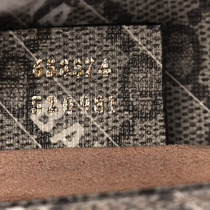 Gucci X BALENCIAGA GG Supreme Monogram Web Logo Print Mini Horsebit 1955 Shoulder Bag Beige Ebony 9 of 16