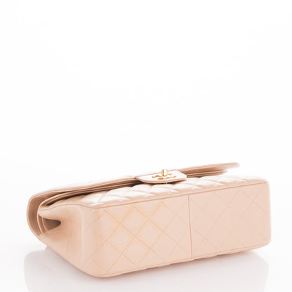 Chanel Caviar Quilted Jumbo Double Flap Beige Clair 5 of 9