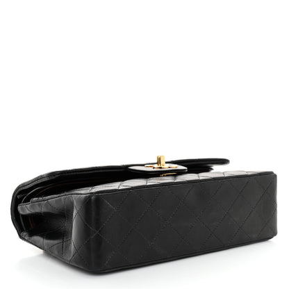 Chanel Lambskin Quilted Small Double Flap Black 4 of 10