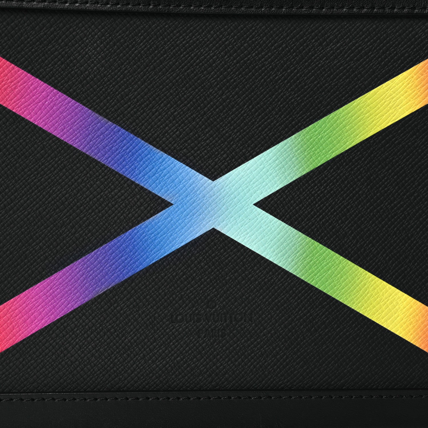 Louis Vuitton Taiga Rainbow Soft Trunk Black 7 of 17