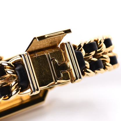 Chanel Stainless Steel Lambskin 20mm Chain Premiere Quartz Watch Gold M 7 of 7