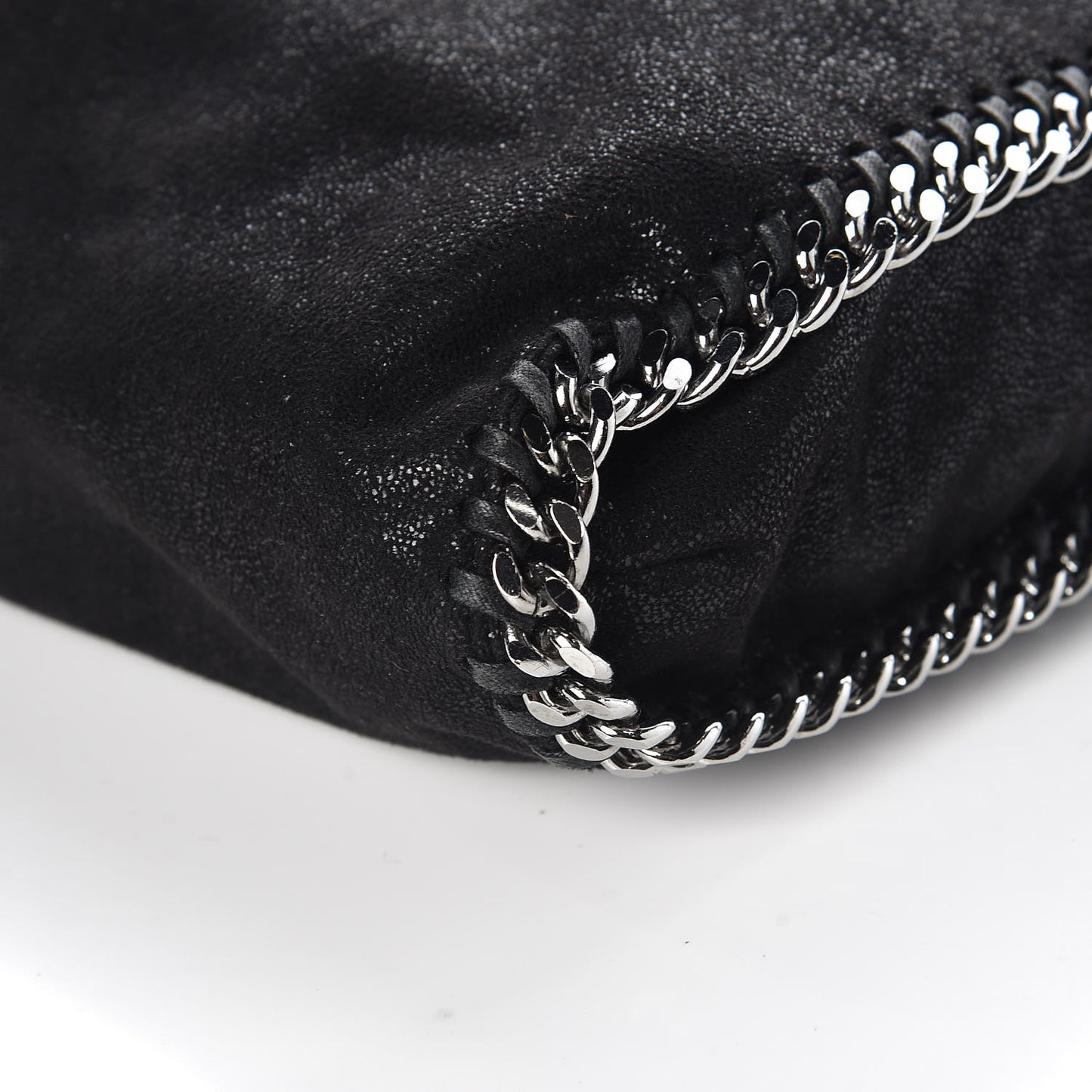 Shaggy Deer Small Falabella Tote Black