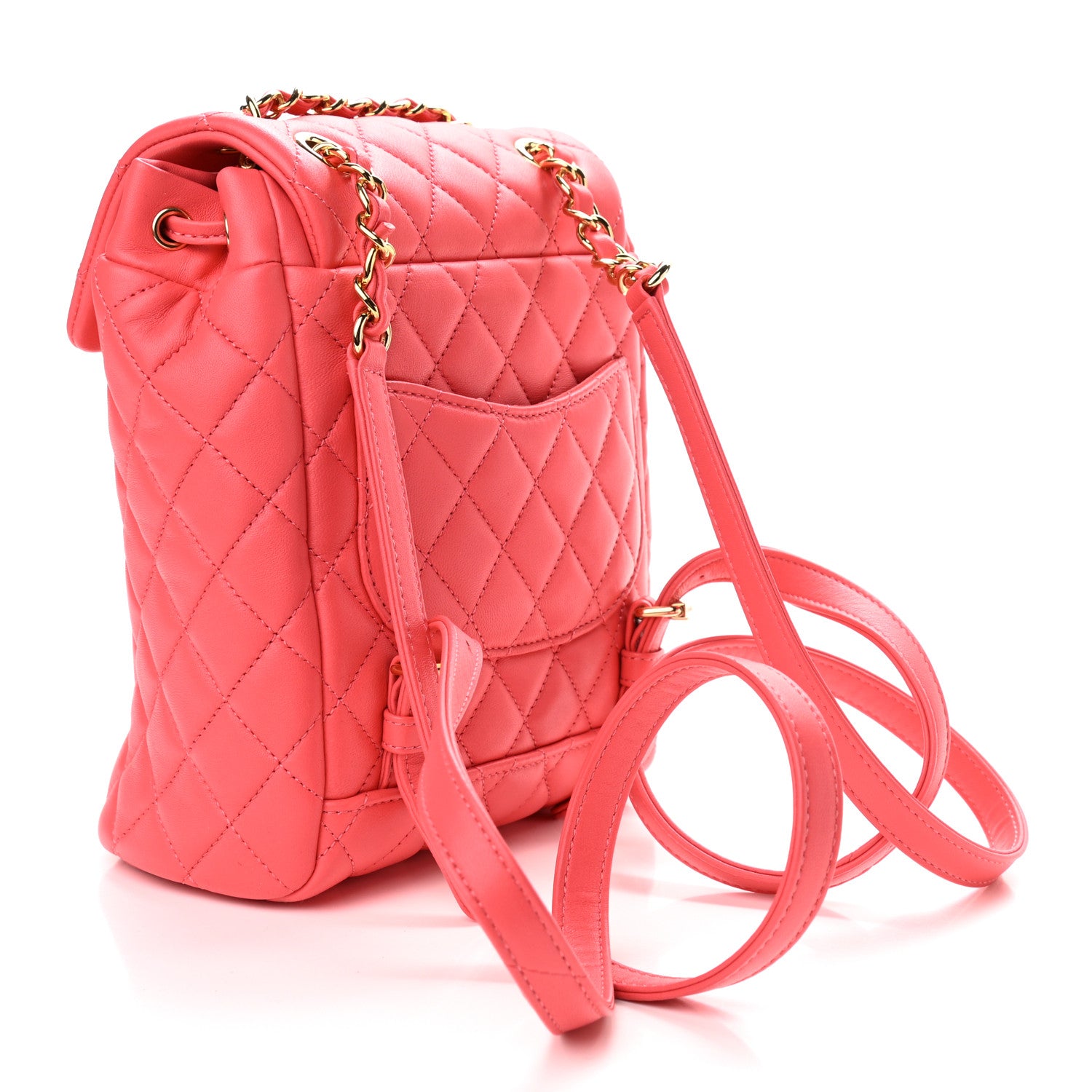 Chanel Lambskin Quilted Mini Urban Spirit Backpack Pink 3 of 10