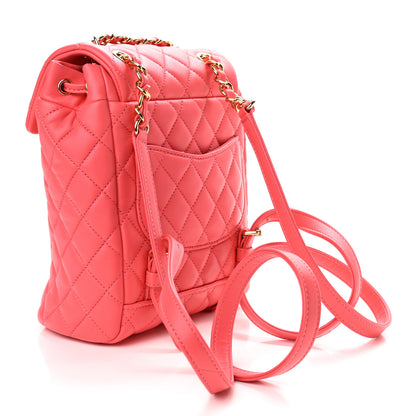 Chanel Lambskin Quilted Mini Urban Spirit Backpack Pink 3 of 10