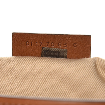 Chloe Suede Calfskin Medium Faye Backpack Tan 6 of 8