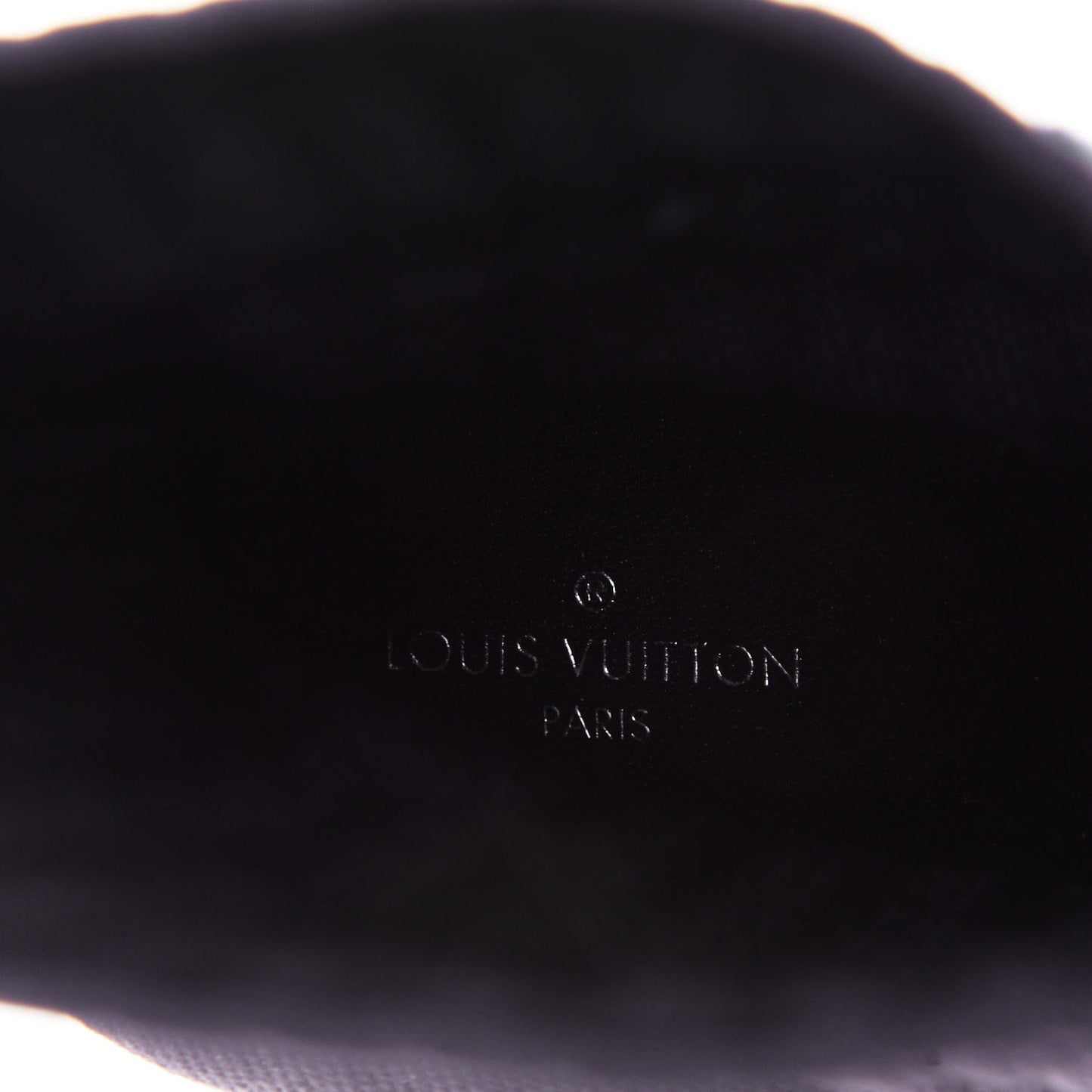 Stretch Fabric LV Black Heart Sock Ankle Boots 40 Black